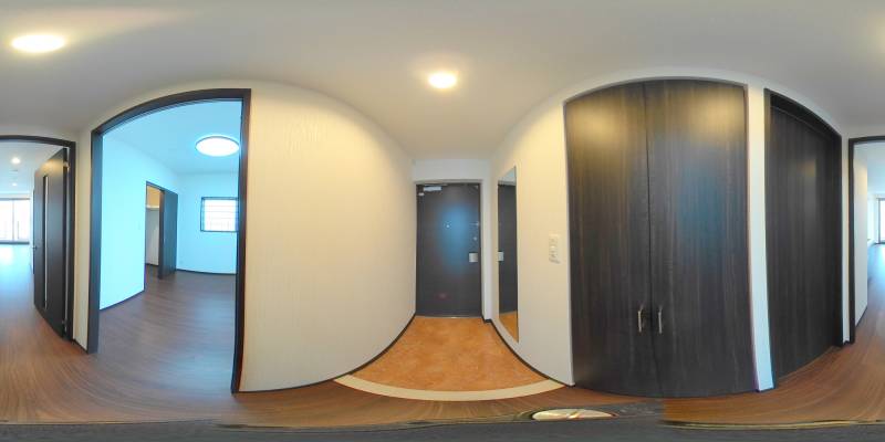 パノラマ画像玄関