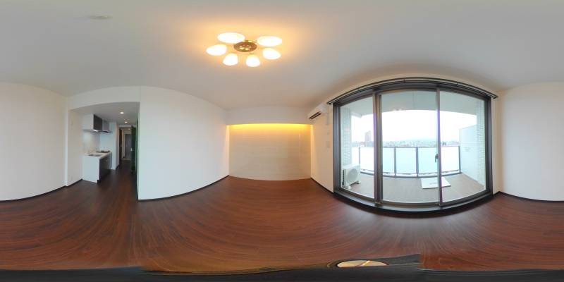 パノラマ画像リビング