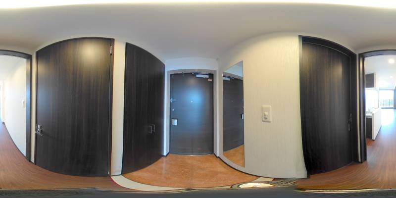 パノラマ画像玄関