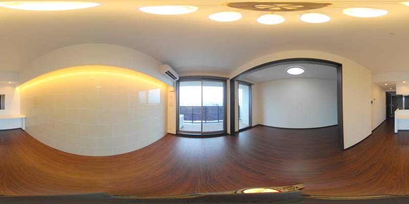 パノラマ画像リビング