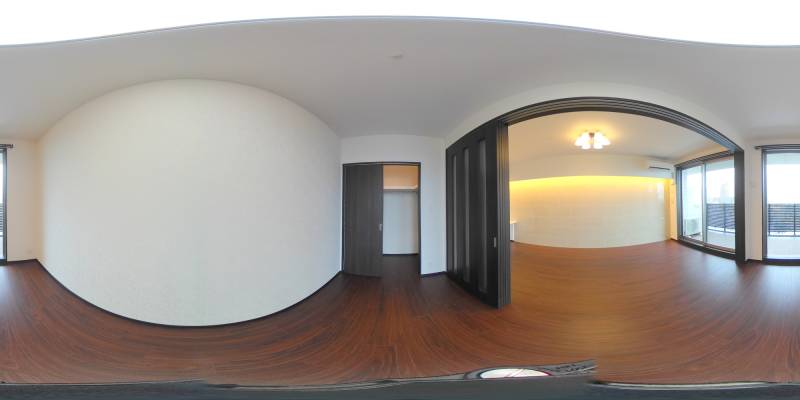 パノラマ画像洋室