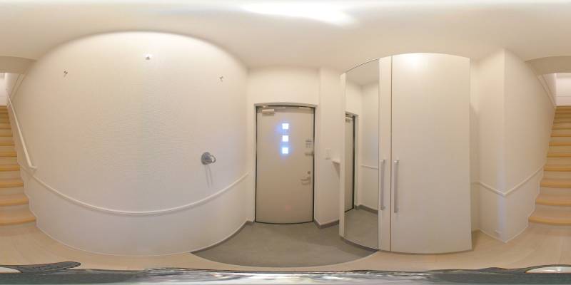 パノラマ画像玄関