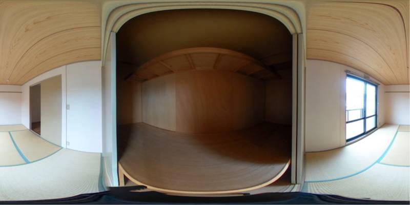 パノラマ画像収納