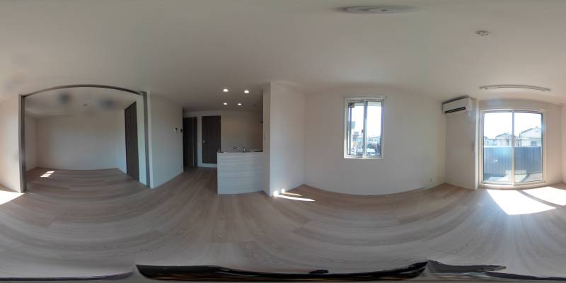 パノラマ画像リビング