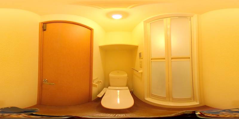 パノラマ画像トイレ