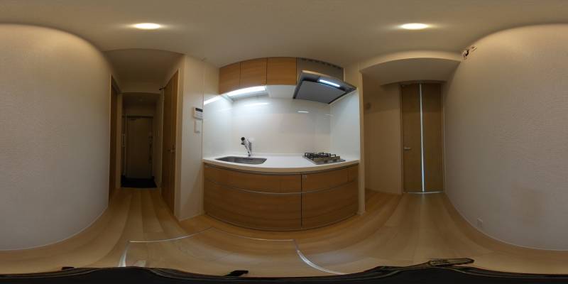 パノラマ画像キッチン