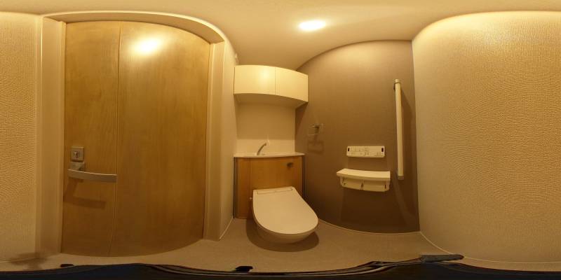 パノラマ画像トイレ