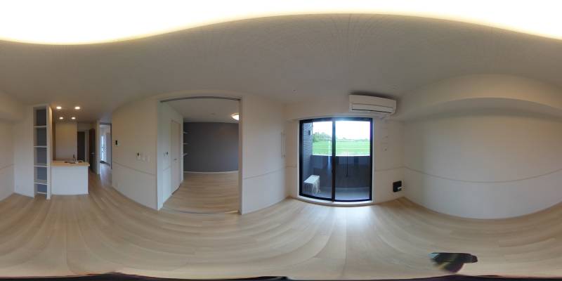 パノラマ画像洋室