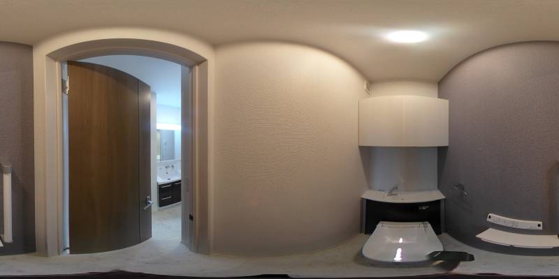 パノラマ画像トイレ