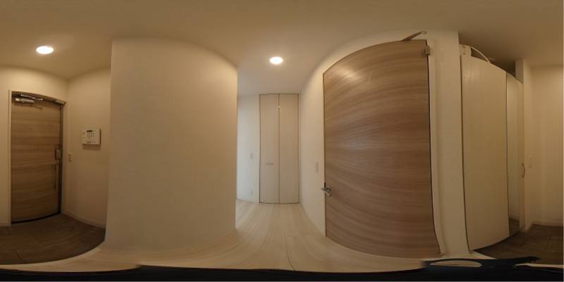 パノラマ画像玄関