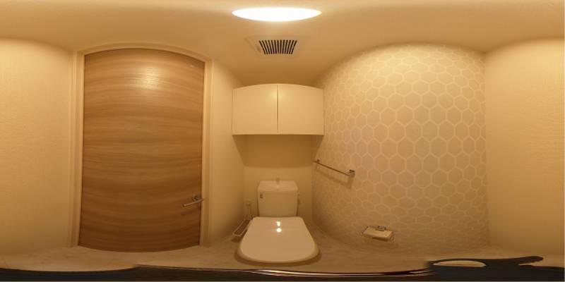 パノラマ画像トイレ