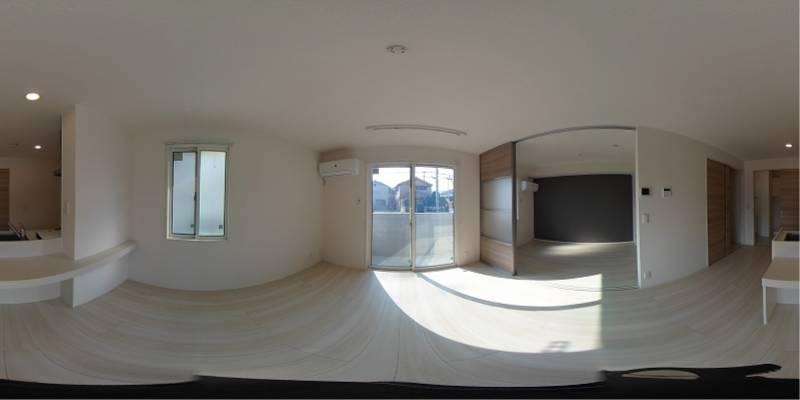 パノラマ画像リビング