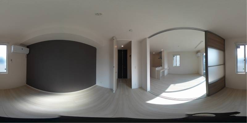 パノラマ画像洋室