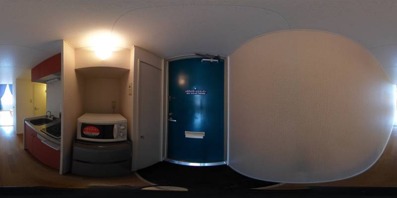 パノラマ画像玄関