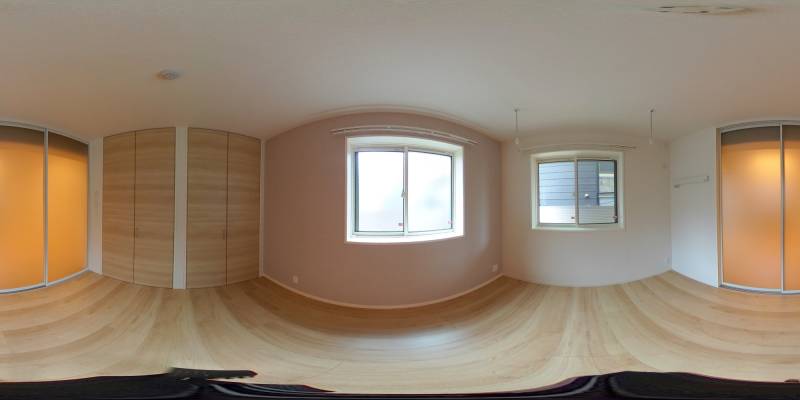 パノラマ画像洋室