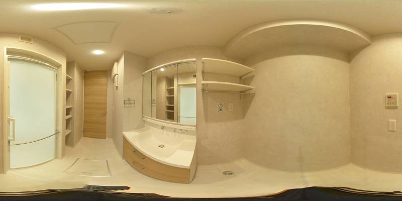 パノラマ画像バスルーム