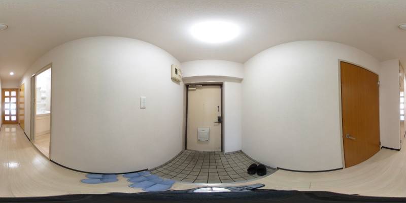 パノラマ画像玄関