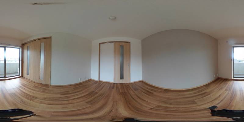 パノラマ画像洋室