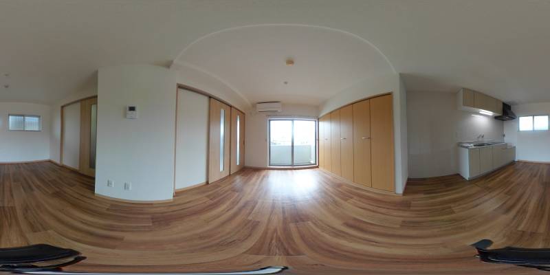 パノラマ画像リビング