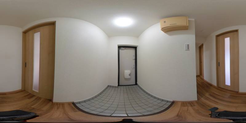 パノラマ画像玄関