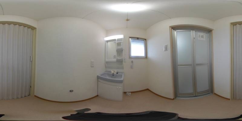 パノラマ画像洗面所