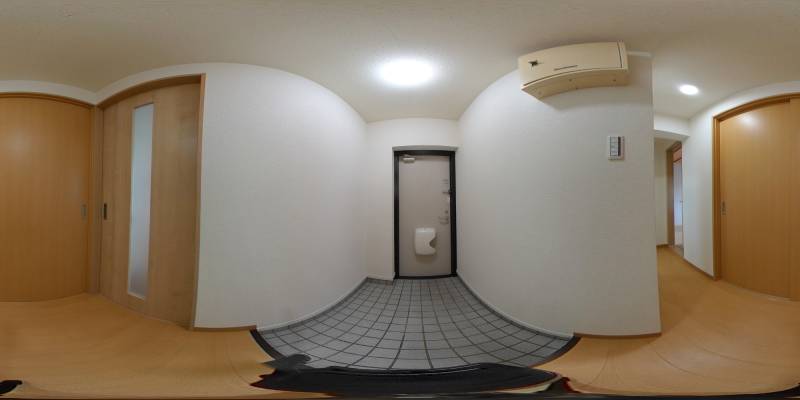 パノラマ画像玄関