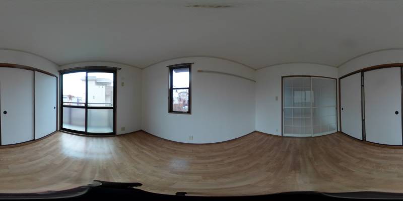 パノラマ画像洋室