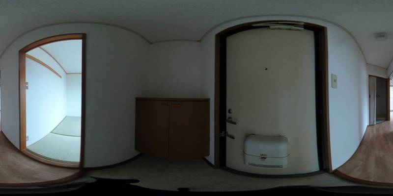 パノラマ画像玄関