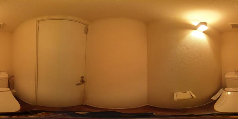 パノラマ画像トイレ