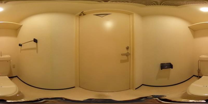 パノラマ画像トイレ