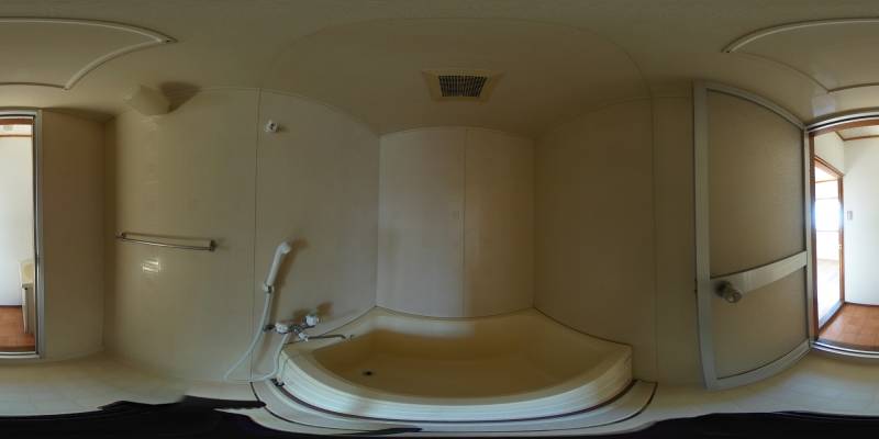 パノラマ画像バスルーム