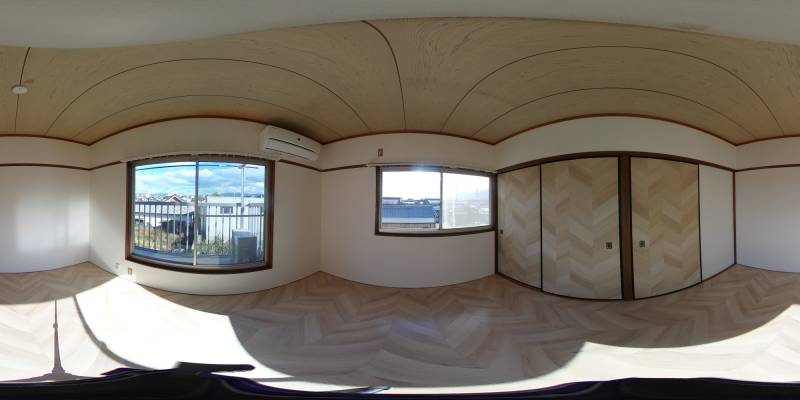 パノラマ画像洋室