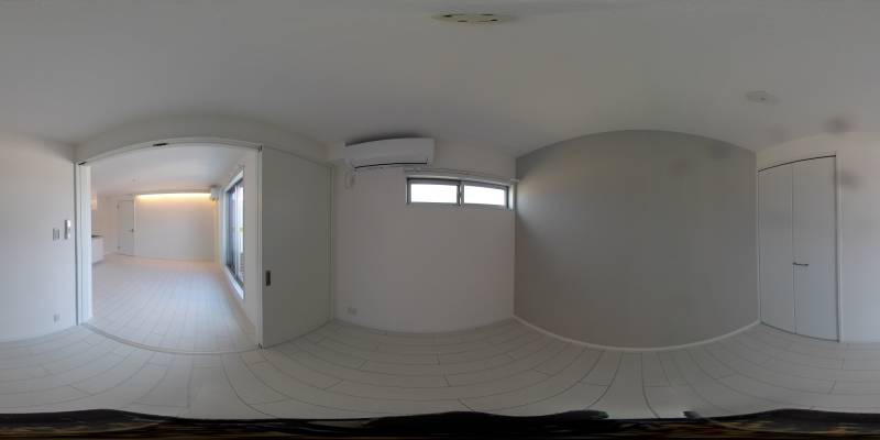 パノラマ画像洋室