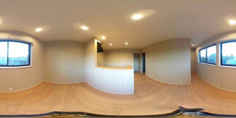 パノラマ画像リビング