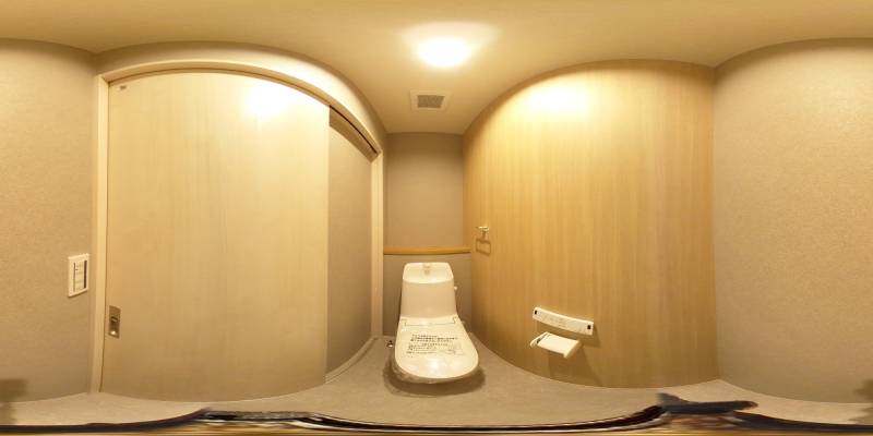 パノラマ画像トイレ