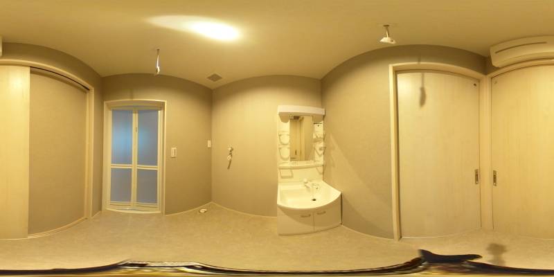 パノラマ画像洗面所