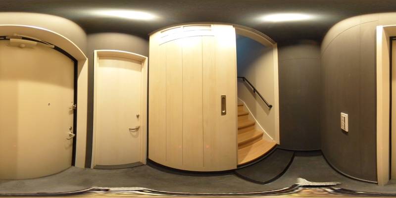 パノラマ画像玄関