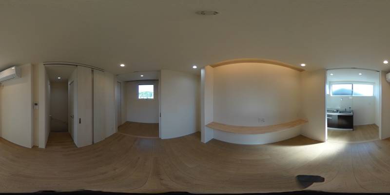 パノラマ画像洋室