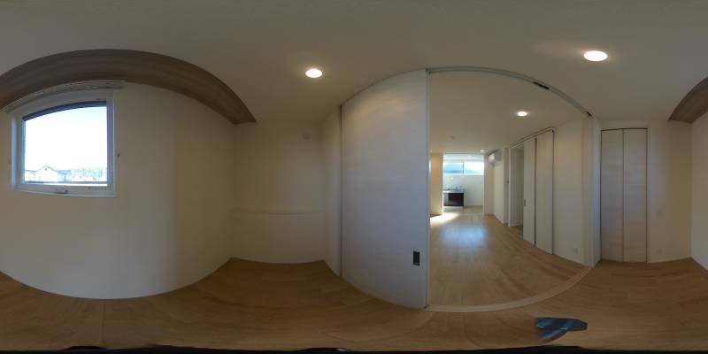 パノラマ画像洋室