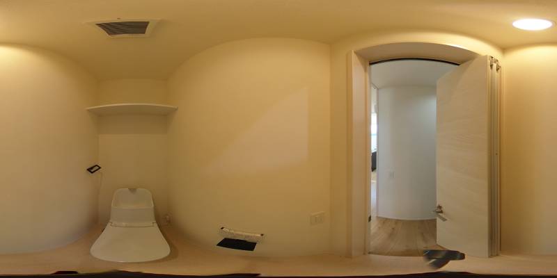 パノラマ画像トイレ