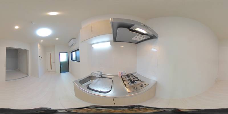 パノラマ画像キッチン