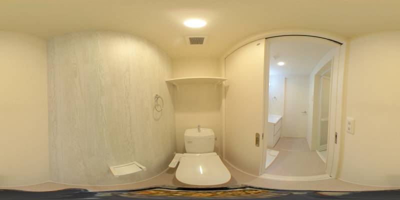 パノラマ画像トイレ