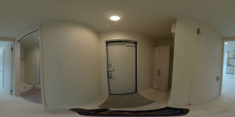 パノラマ画像玄関