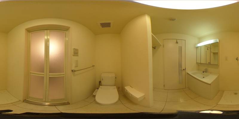 パノラマ画像トイレ