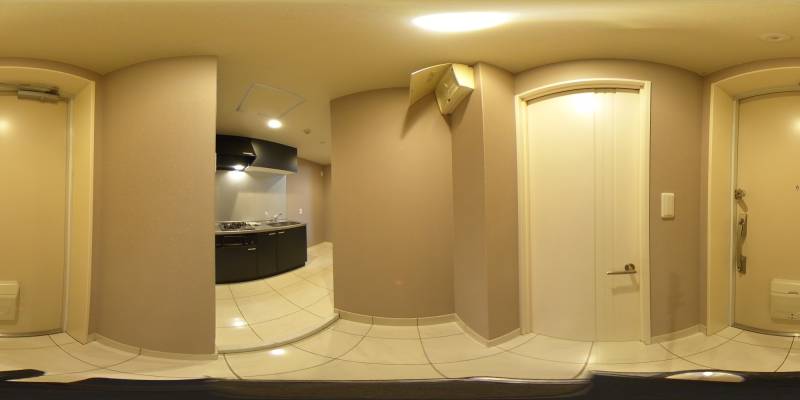 パノラマ画像玄関