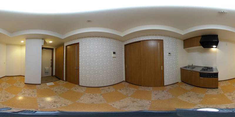 パノラマ画像キッチン