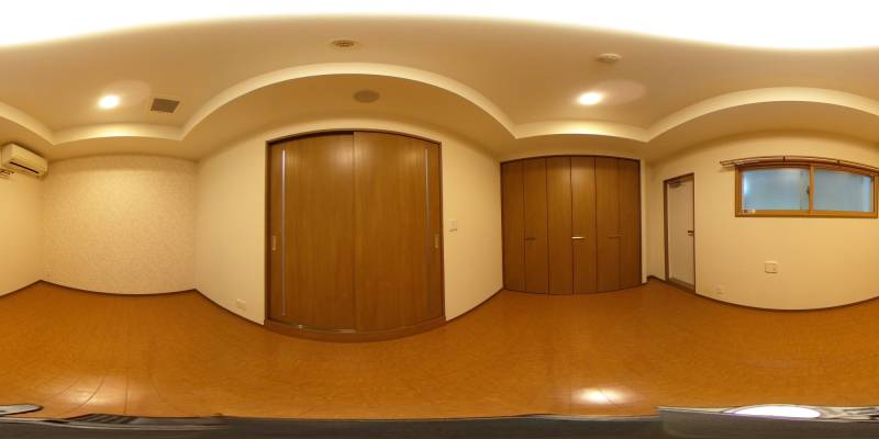 パノラマ画像洋室