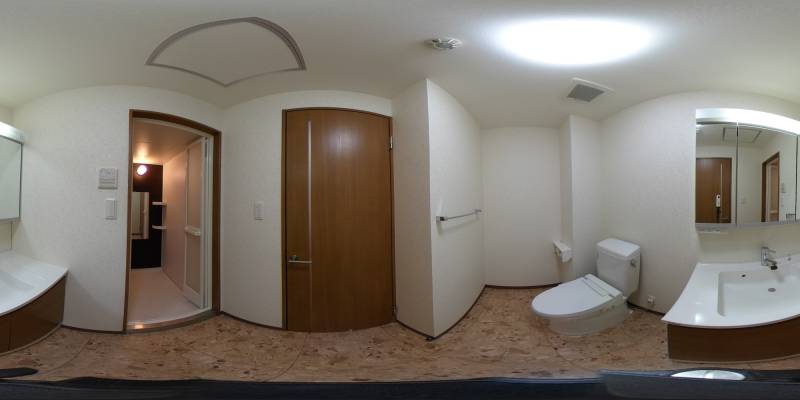 パノラマ画像トイレ