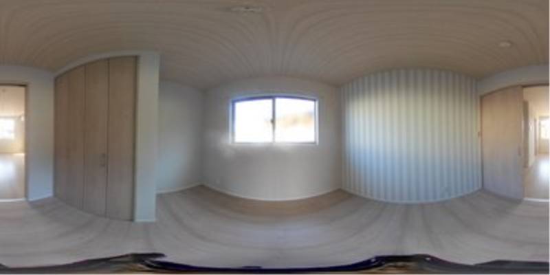 パノラマ画像洋室