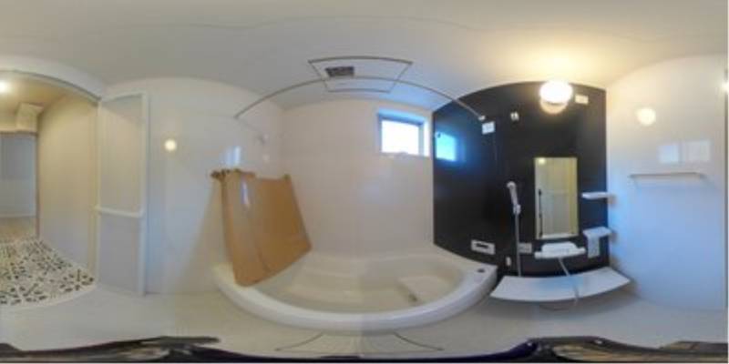 パノラマ画像バスルーム